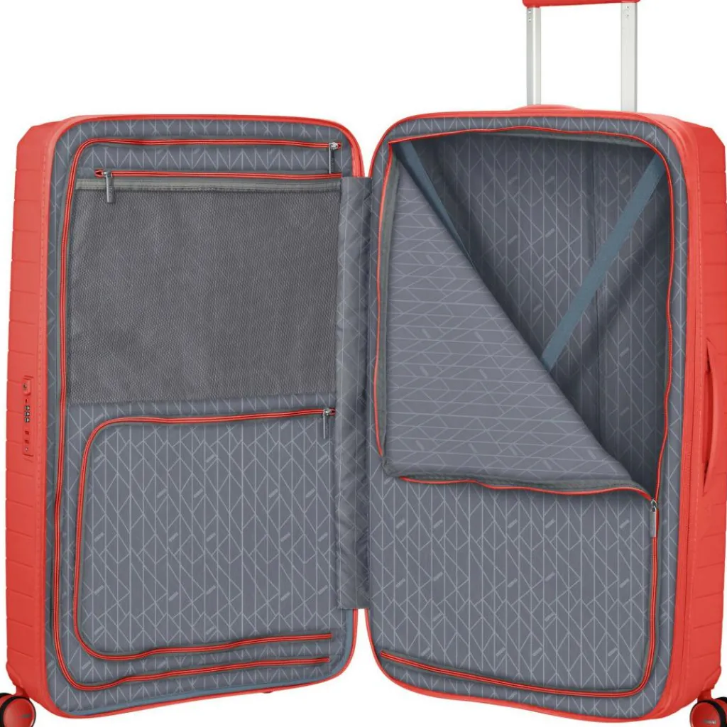 American Tourister Fastforward Spinner 78 koffer sunset coral< Koffersoorten|Fietsartikelen