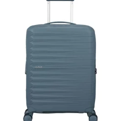 American Tourister Fastforward Spinner 55 koffer steel blue< Koffersoorten|Fietsartikelen
