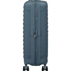 American Tourister Fastforward Spinner 55 koffer steel blue< Koffersoorten|Fietsartikelen