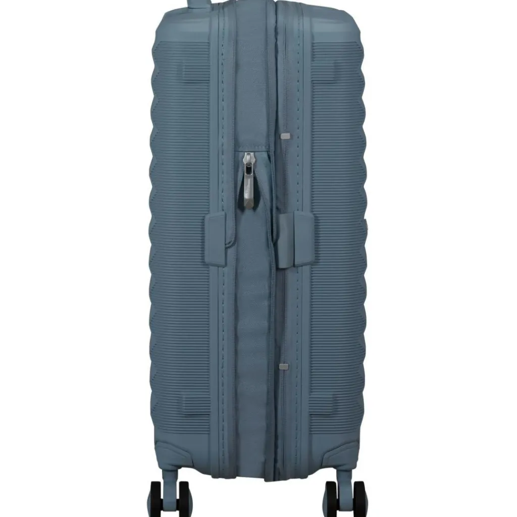 American Tourister Fastforward Spinner 55 koffer steel blue< Koffersoorten|Fietsartikelen