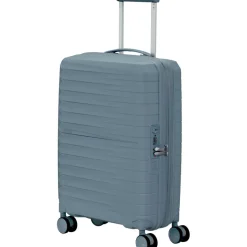 American Tourister Fastforward Spinner 55 koffer steel blue< Koffersoorten|Fietsartikelen