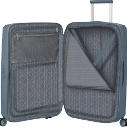American Tourister  Fastforward Spinner 68 koffer steel blue< Koffersoorten|Fietsartikelen