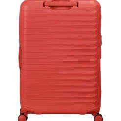 Koffersoorten|Fietsartikelen-American Tourister  Fastforward Spinner 68 koffer sunset coral