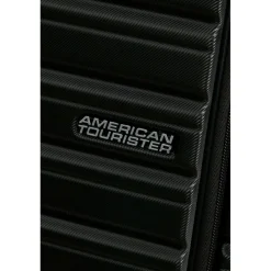 American Tourister  Flashline Easy Access 55 koffer shadow black< Koffersoorten|Fietsartikelen