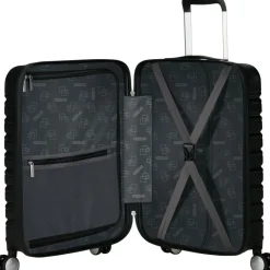 American Tourister  Flashline Easy Access 55 koffer shadow black< Koffersoorten|Fietsartikelen