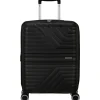 Koffersoorten|Fietsartikelen-American Tourister  Flytwist Spinner 55 koffer shadow black