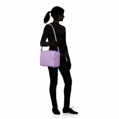 Toilettassen-American Tourister Starvibe beautycase digital lavender