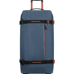 Koffersoorten|Fietsartikelen-American Tourister  Urban Track Duffle 78,5 koffer navy orange