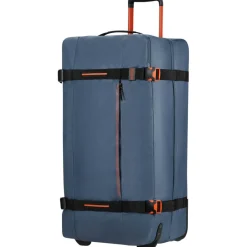 Koffersoorten|Fietsartikelen-American Tourister  Urban Track Duffle 78,5 koffer navy orange