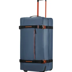 Koffersoorten|Fietsartikelen-American Tourister  Urban Track Duffle 78,5 koffer navy orange