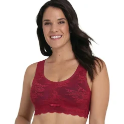 Sportondergoed-Anita Essential Lace bralette dames red