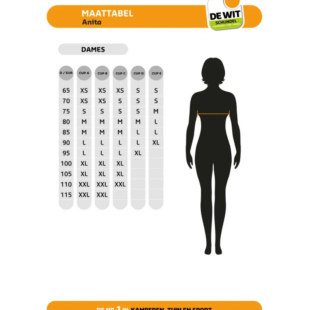 Sportondergoed-Anita Essential Lace bralette dames red