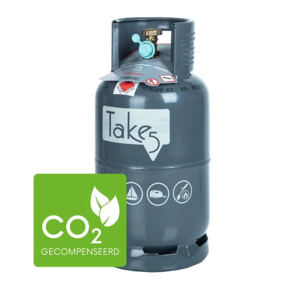 Gasflessen-Antargaz Take 5 vulling gasfles 5 kg