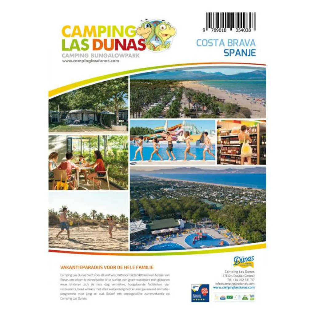 ANWB Erkende Campings Europa campinggids 2025< Reisboeken & Kaarten