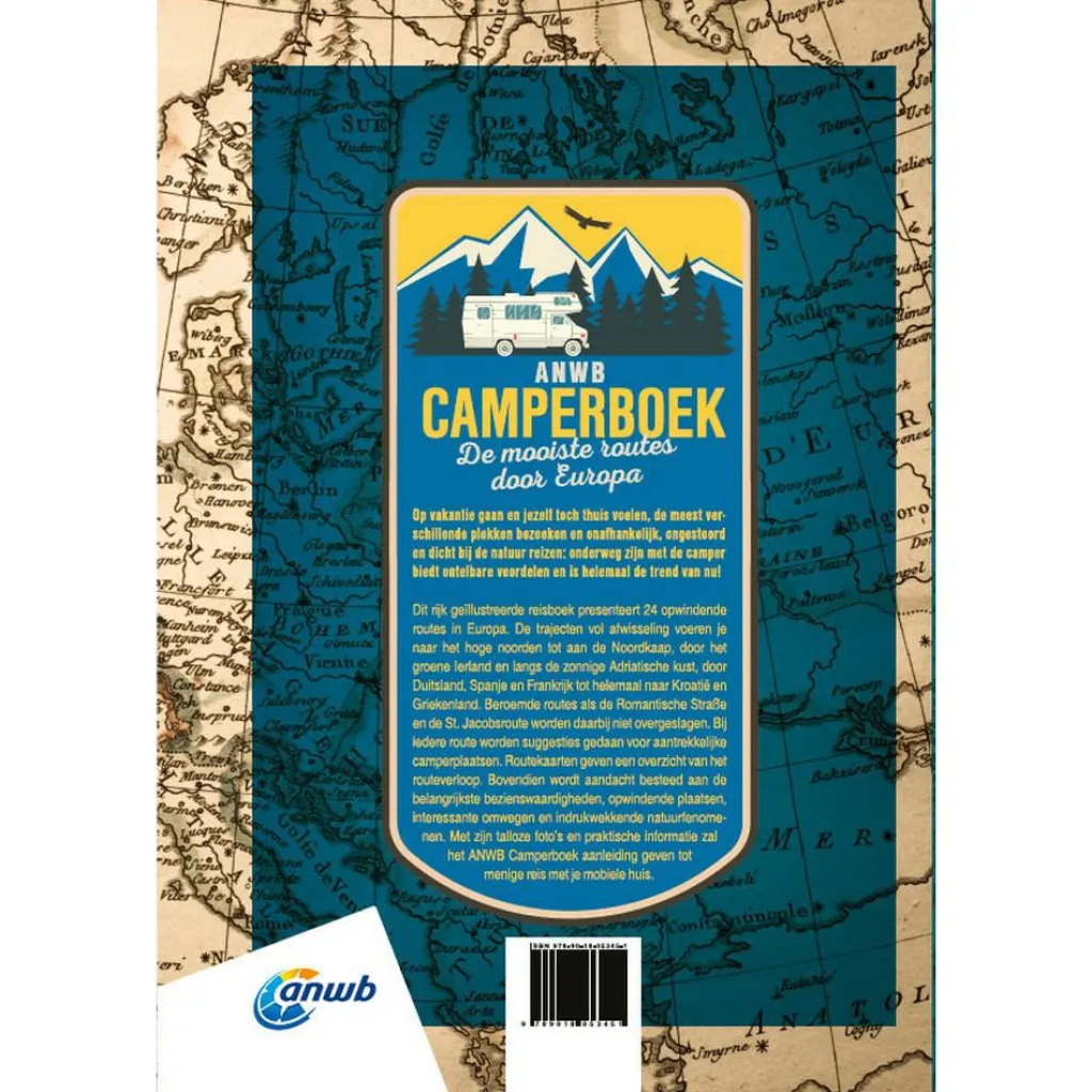 ANWB Europa campergids< Reisboeken & Kaarten