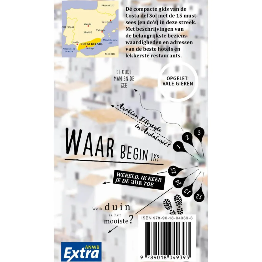 ANWB Extra Costa del Sol reisgids< Reisboeken & Kaarten