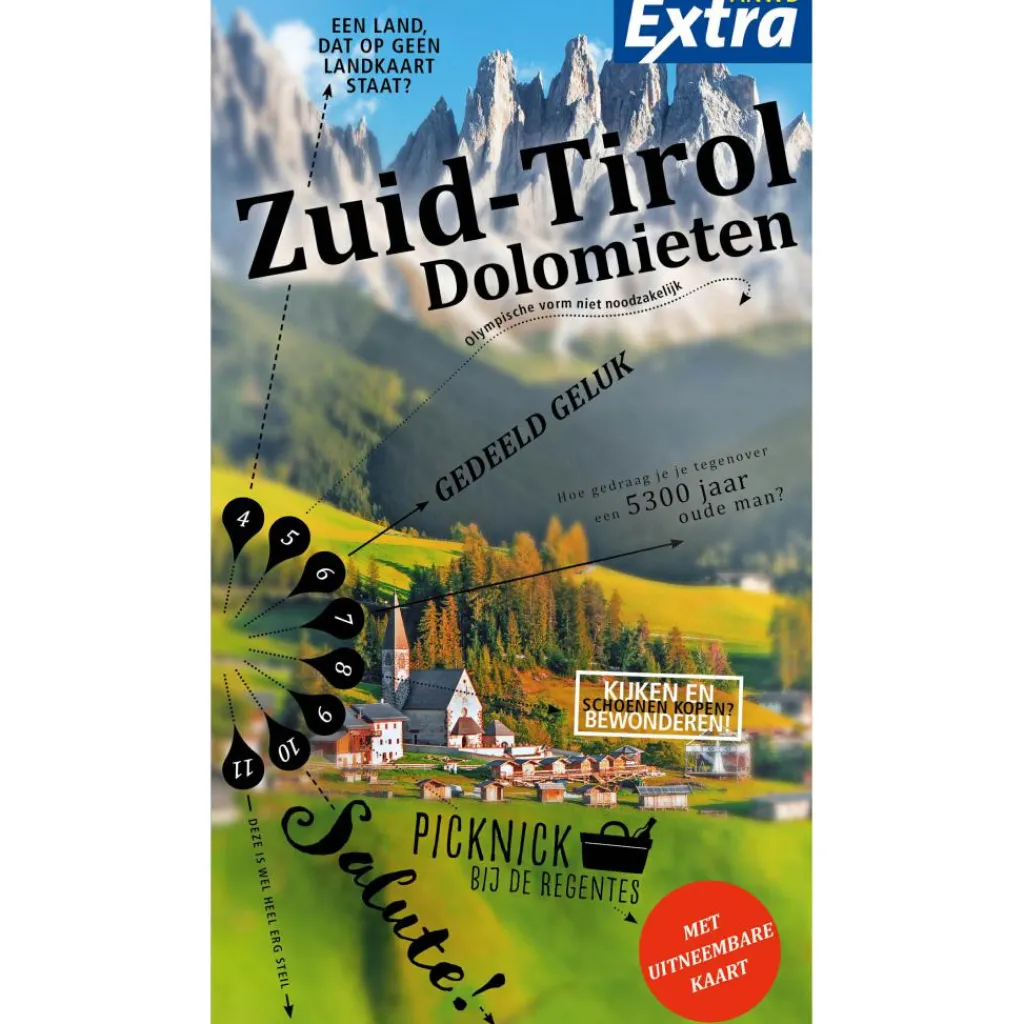 ANWB Extra Zuid-Tirol Dolomieten reisgids< Reisboeken & Kaarten
