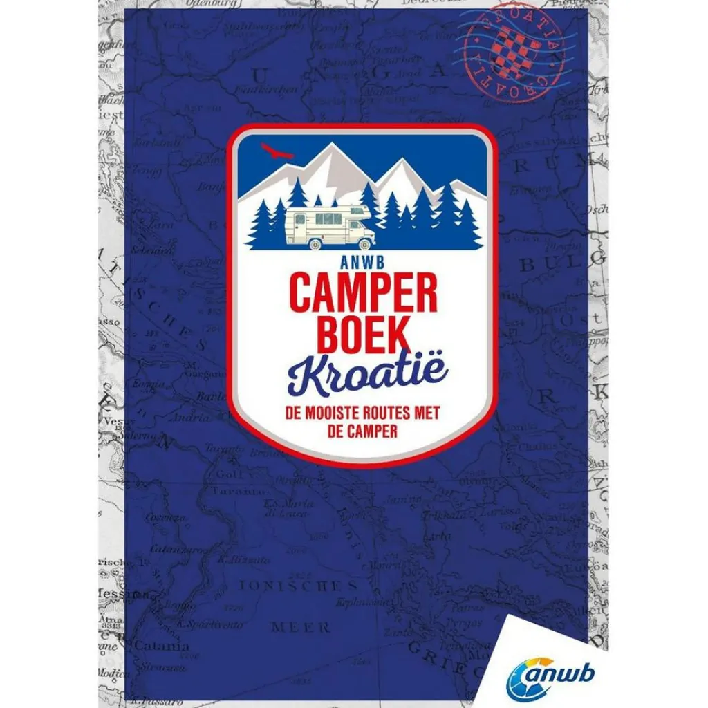 Reisboeken & Kaarten-ANWB Kroatië campergids
