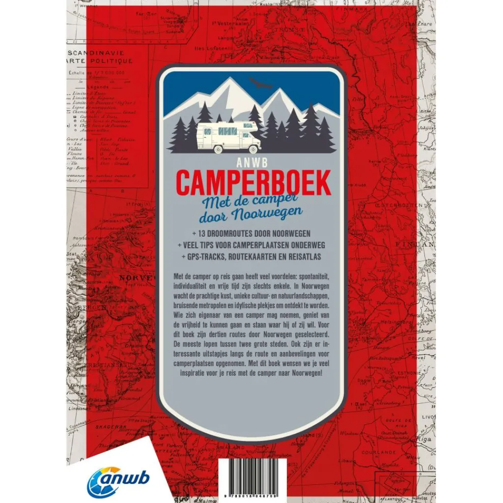 ANWB Noorwegen campergids< Reisboeken & Kaarten