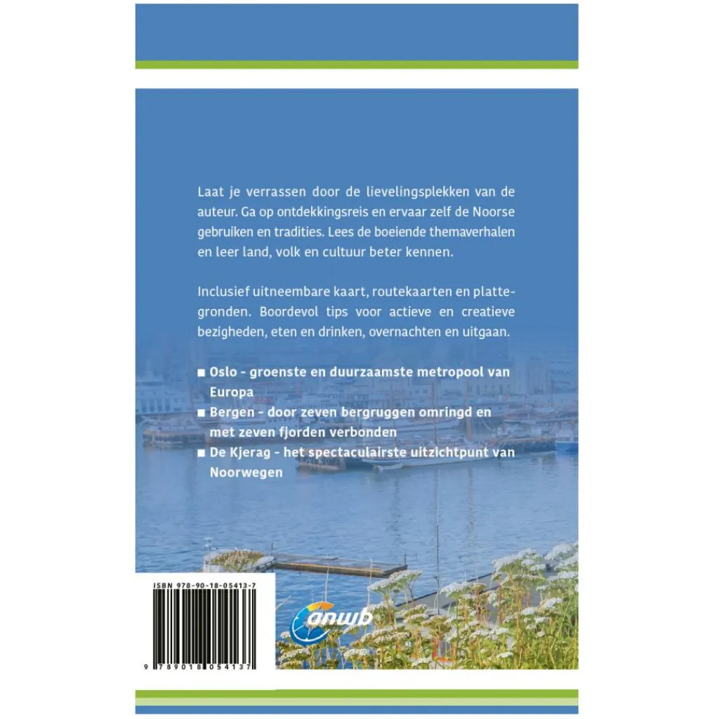 Reisboeken & Kaarten-ANWB Ontdek Noorwegen Zuid reisgids