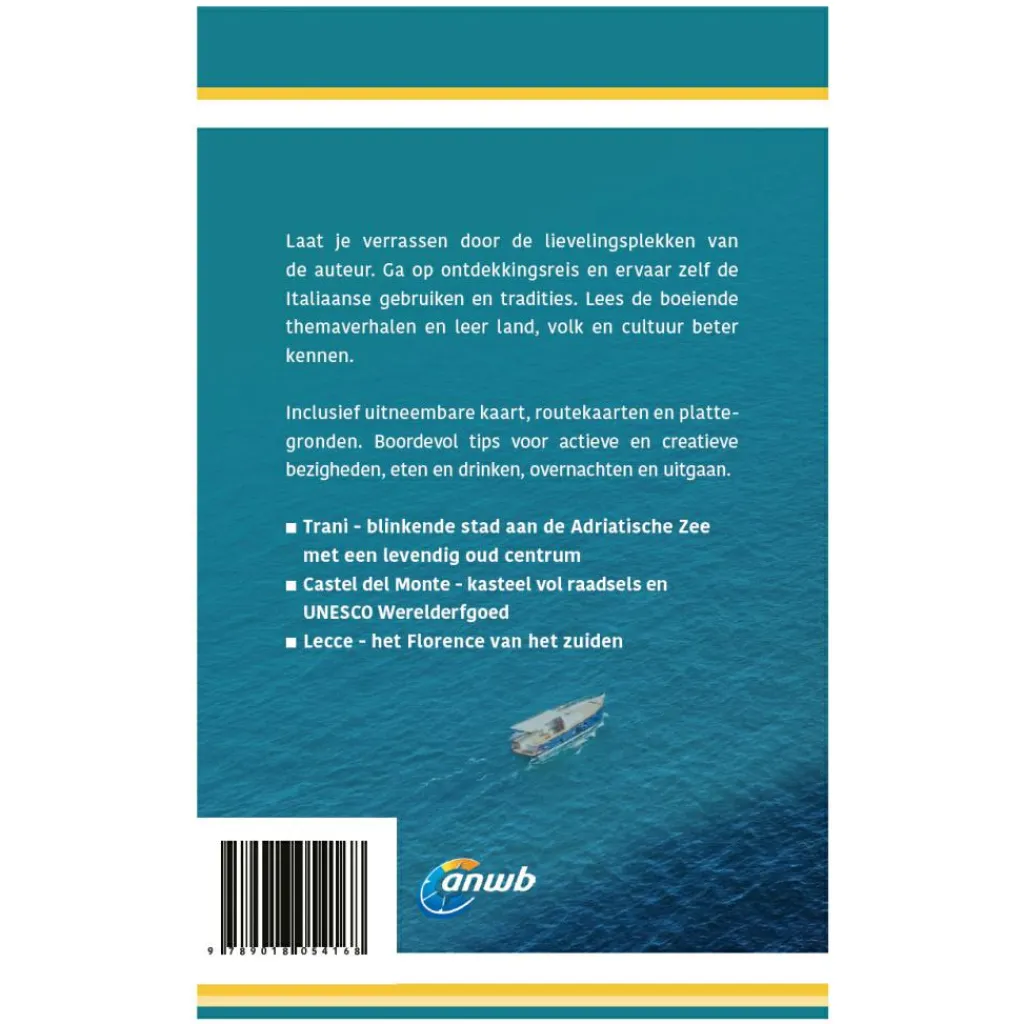 Reisboeken & Kaarten-ANWB Ontdek Puglia reisgids
