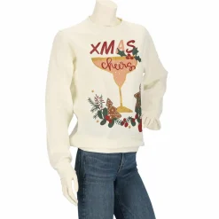 Truien & Vesten-Apollo X-Mas sweater dames assorti