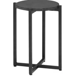 Tuintafels-Apple Bee  Soul Coffee bijzettafel ø 34 x 45 cm zwart