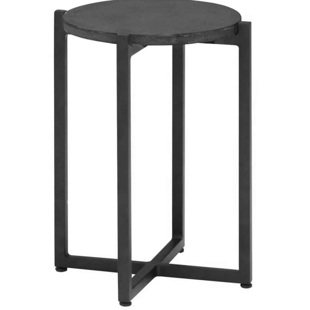 Tuintafels-Apple Bee Soul Coffee bijzettafel ø 34 x 45 cm zwart