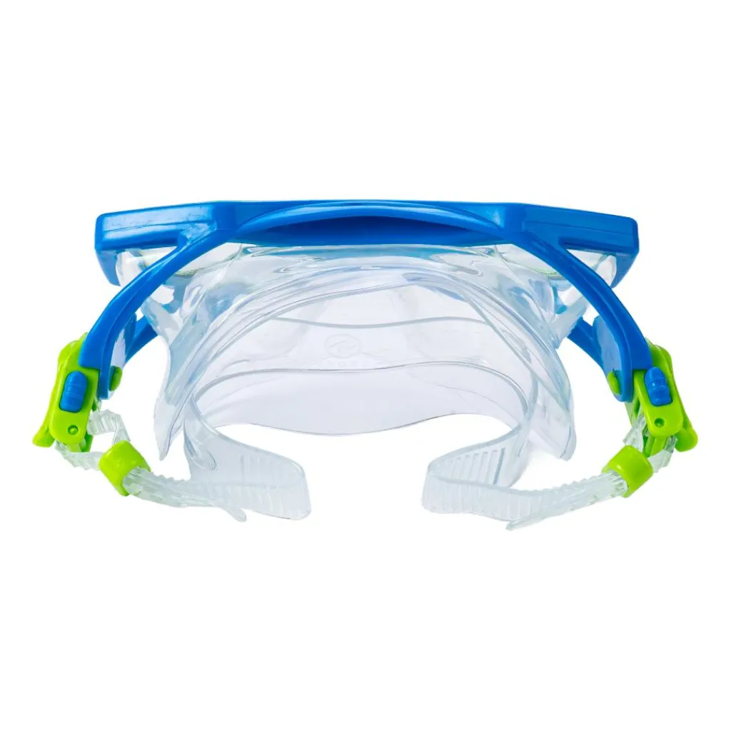 Zwemmen & Duiken-Aqua Lung Sport Molokai Spout snorkelset junior blue green