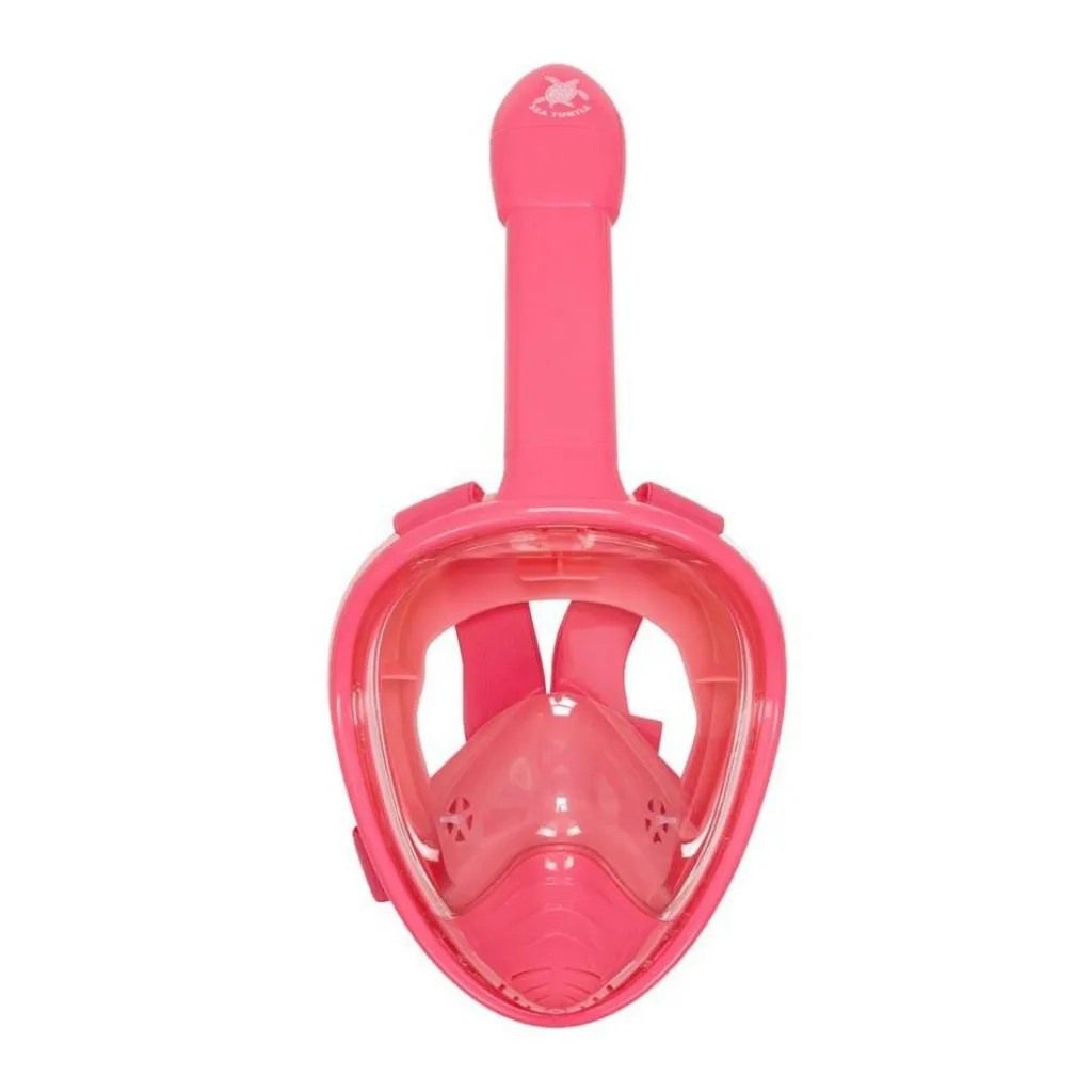 Aqua Lung Sport Sea Turtle Full Face snorkelmasker junior coral pink< Zwemmen & Duiken
