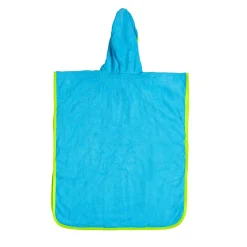 Aqua Sphere  Baby Towel strandponcho fluo green light blue< Strandlaken