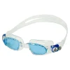 Zwemmen & Duiken-Aqua Sphere  Mako 2 zwembril clear blue