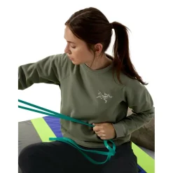 Arc'teryx Aestas Crew Neck sweater dames forage< Outdoor Trui