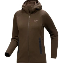 Arc'teryx Kyanite Hoody fleece vest dames carob< Fleece Vest