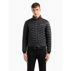 Jassen-Armani Exchange  8NZB52ZNW3Z winterjas heren black melange grey
