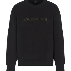 Armani Exchange XM000082AF10818U sweater heren black< Truien & Vesten