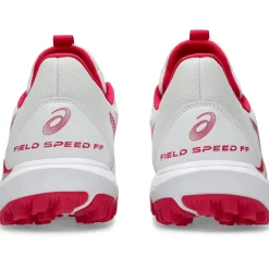 Asics FIELD SPEED FF 2 hockeyschoenen dames white bright rose< Hockeyschoenen