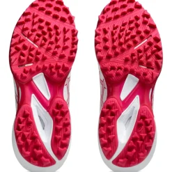 Asics FIELD SPEED FF 2 hockeyschoenen dames white bright rose< Hockeyschoenen