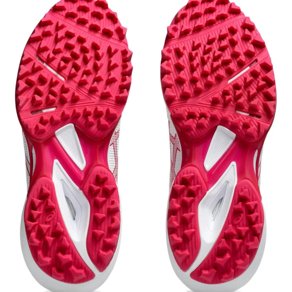 Asics FIELD SPEED FF 2 hockeyschoenen dames white bright rose< Hockeyschoenen