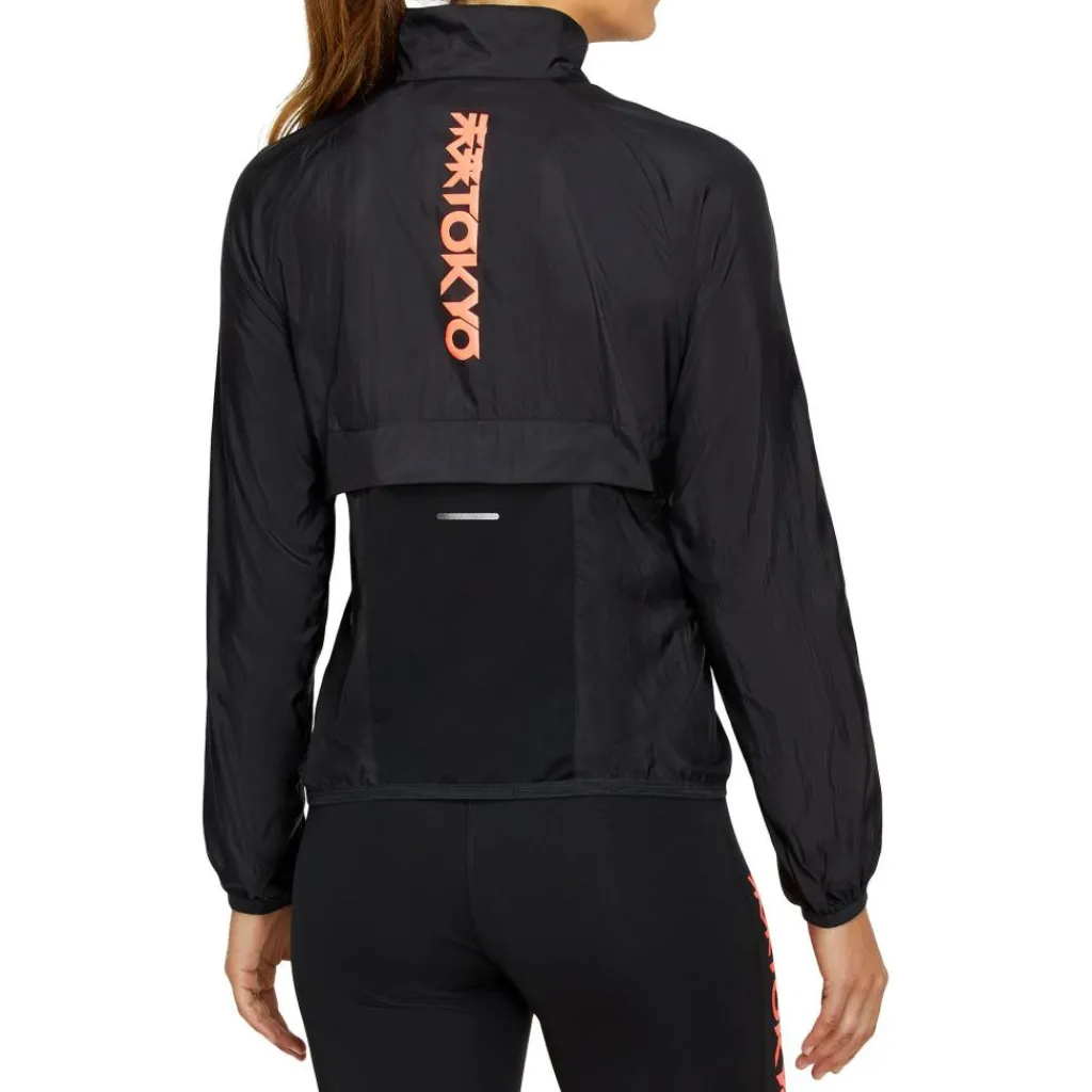 Hardloopkleding-Asics Future Tokyo hardloopjack dames black
