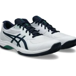 Tennisschoenen-Asics GAME FF CLAY/OC tennisschoenen heren white midnight
