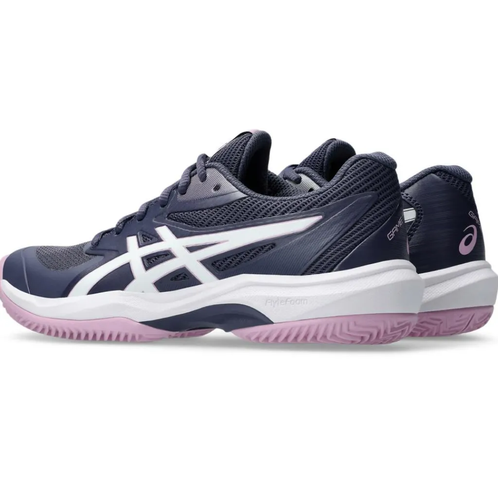 Asics Game FF Clay/OC tennisschoenen dames indigo fog white< Tennisschoenen