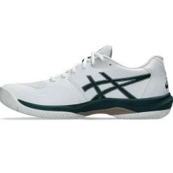 Tennisschoenen-Asics Game FF Clay/OC tennisschoenen heren white saxon green