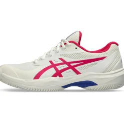 Asics GAME FF CLAY/OC tennisschoenen dames cream bright rose< Tennisschoenen