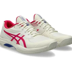 Asics GAME FF CLAY/OC tennisschoenen dames cream bright rose< Tennisschoenen