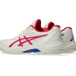Asics GAME FF CLAY/OC tennisschoenen dames cream bright rose< Tennisschoenen