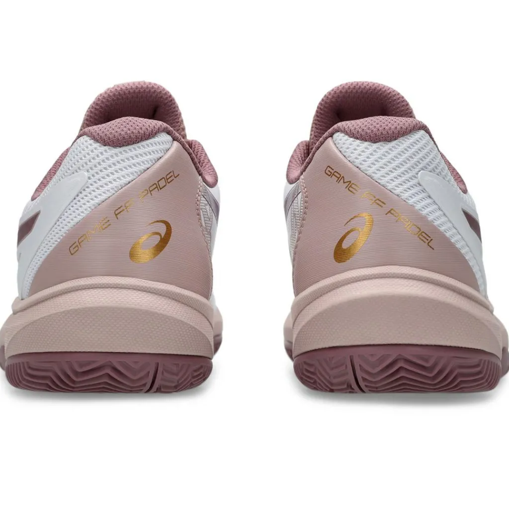 Padelschoenen-Asics Game FF Padel padelschoenen dames white purple oxide