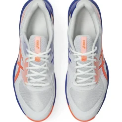 Padelschoenen-Asics GAME FF padelschoen heren white vivid coral