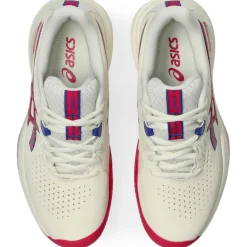 Asics GEL-CHALLENGER 15 CLAY tennisschoenen dames cream bright rose< Tennisschoenen