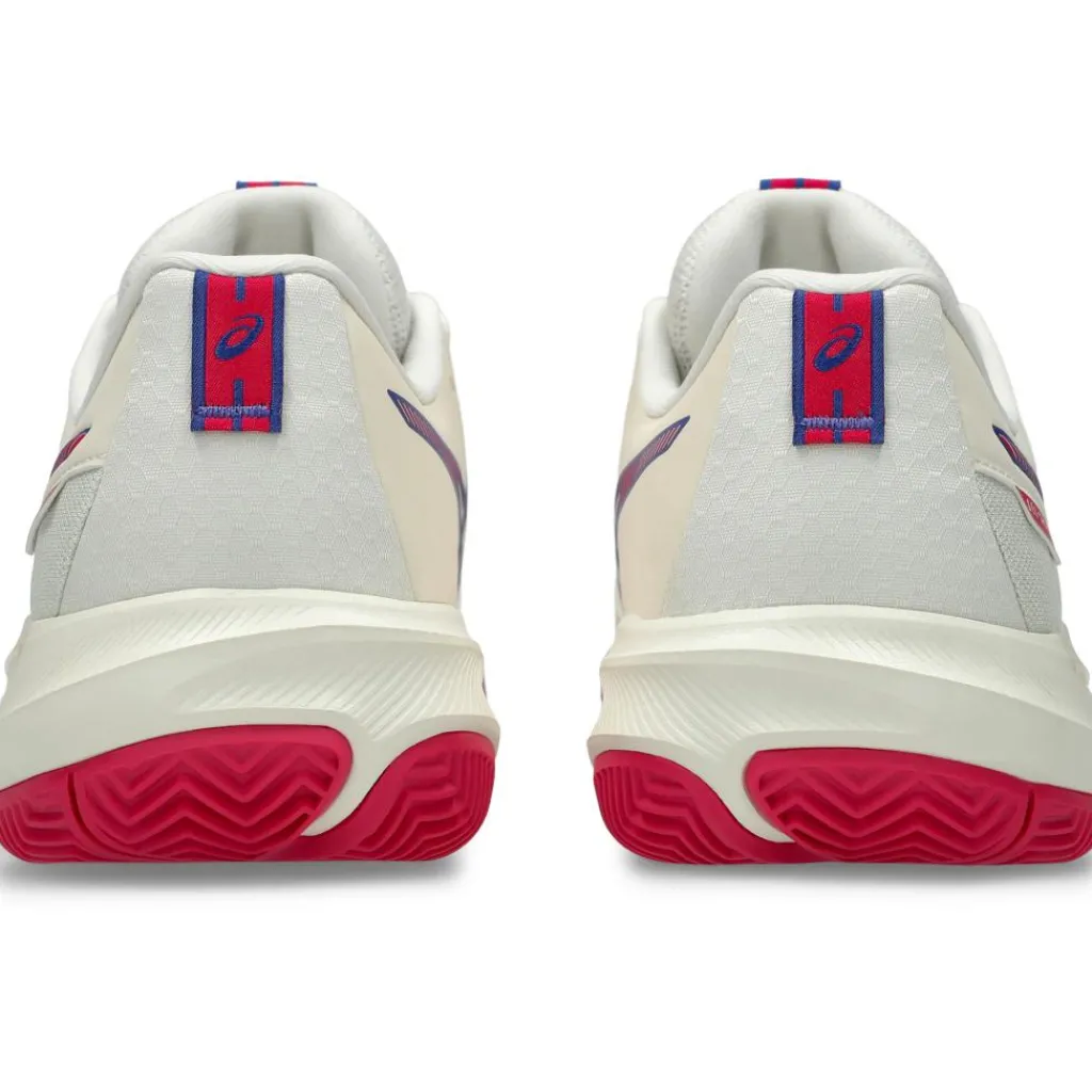 Asics GEL-CHALLENGER 15 CLAY tennisschoenen dames cream bright rose< Tennisschoenen